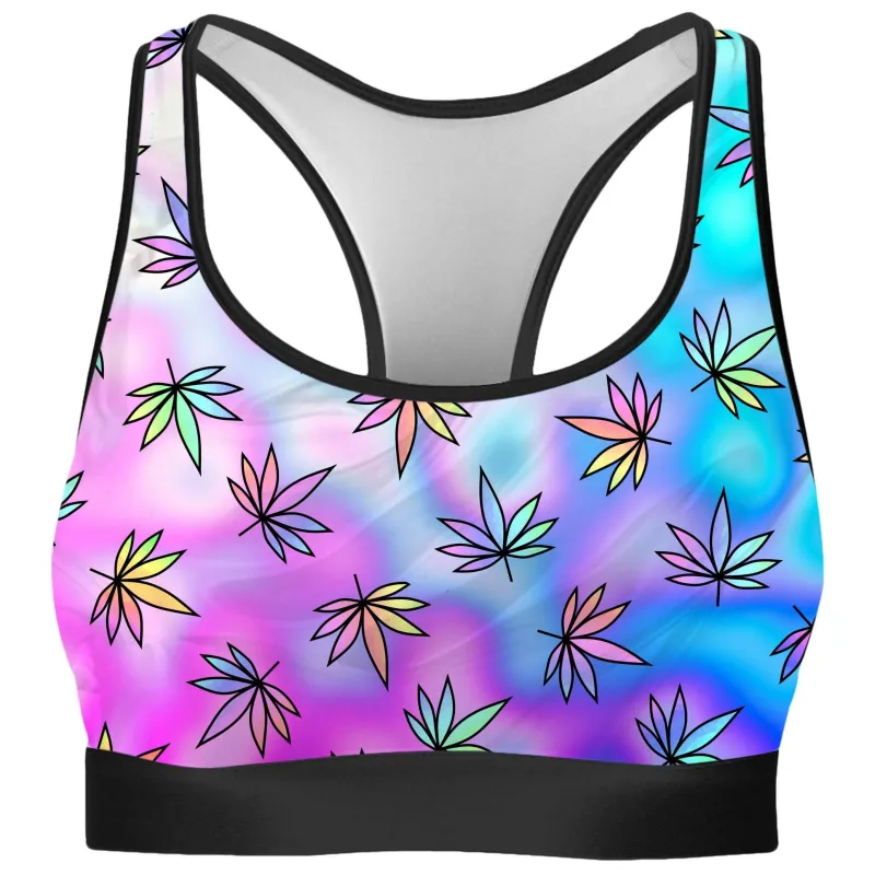 Cascading Marijuana Rave Bra sold by iEDM