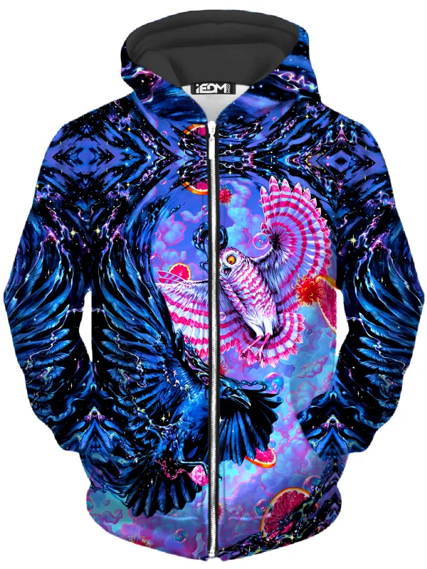 Holding Space Unisex Zip-Up Hoodie sold by iEDM