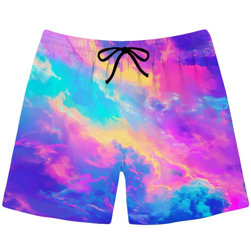 Cloudopia Swim Trunks sold by iEDM