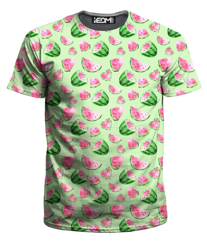 Watermelon Pattern Men's T-Shirt sold by iEDM