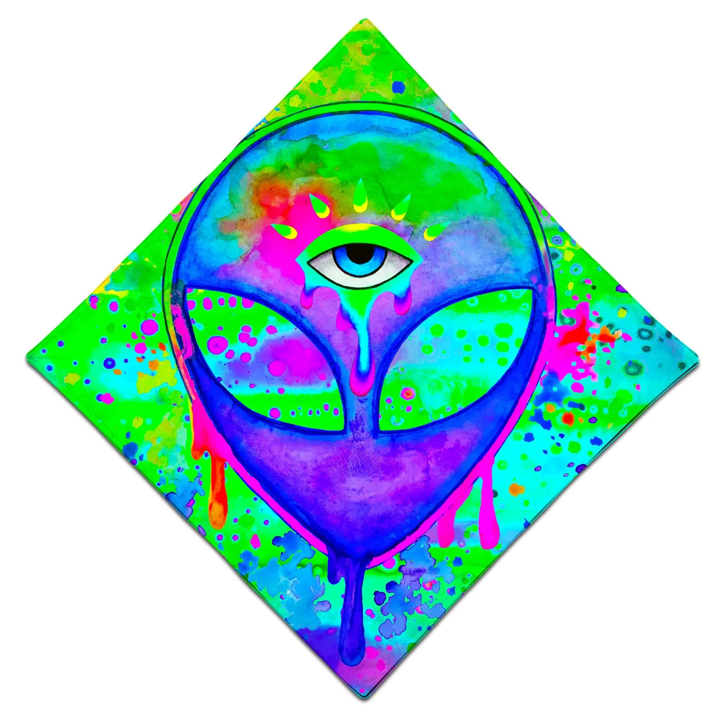 Alien Melt Purple Bandana sold by iEDM product image thumbnail 3