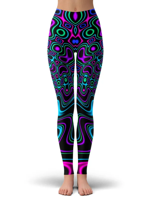 Fractal River Leggings sold by iEDM