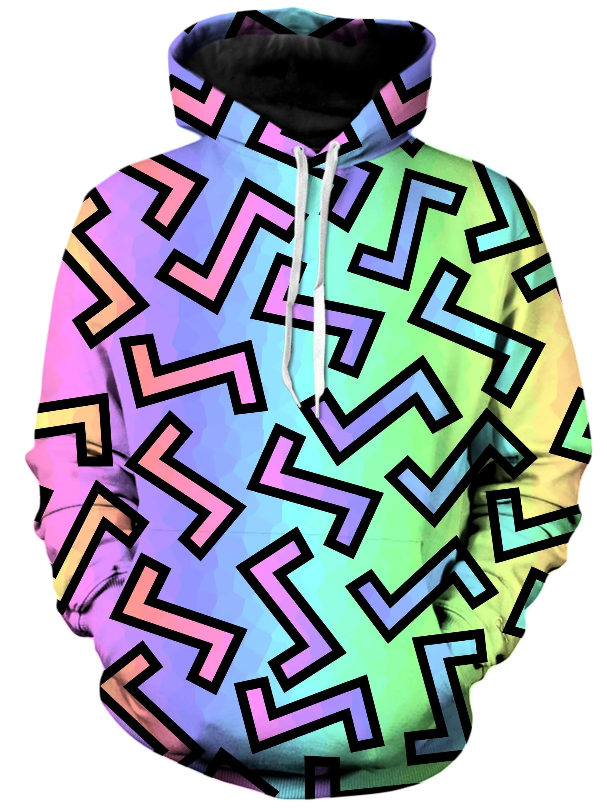 80s Rainbow Unisex Hoodie sold by iEDM