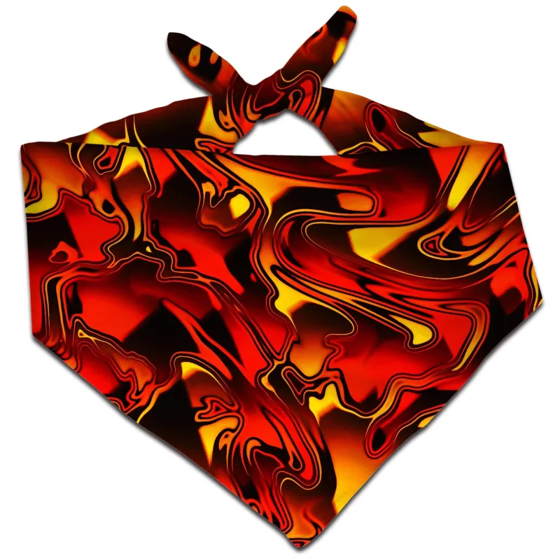 Fire Chromatic Melt Bandana sold by iEDM
