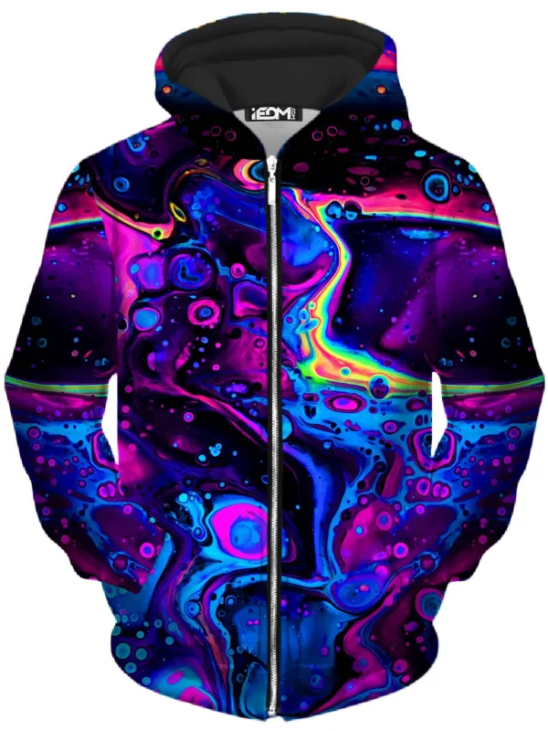 Acid Bath Unisex Zip-Up Hoodie sold by iEDM