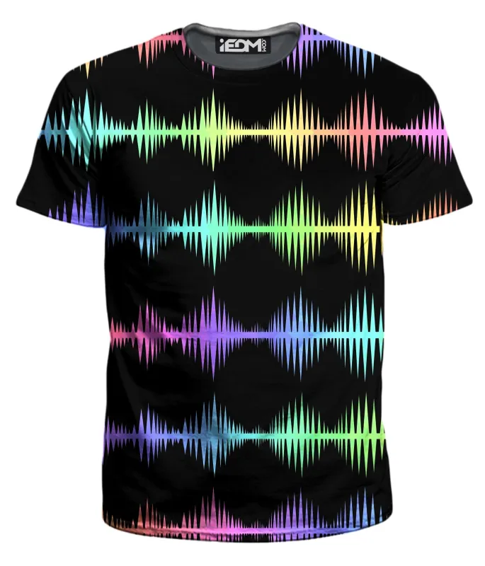 Equalizer Sound Waves Men's T-Shirt sold by iEDM