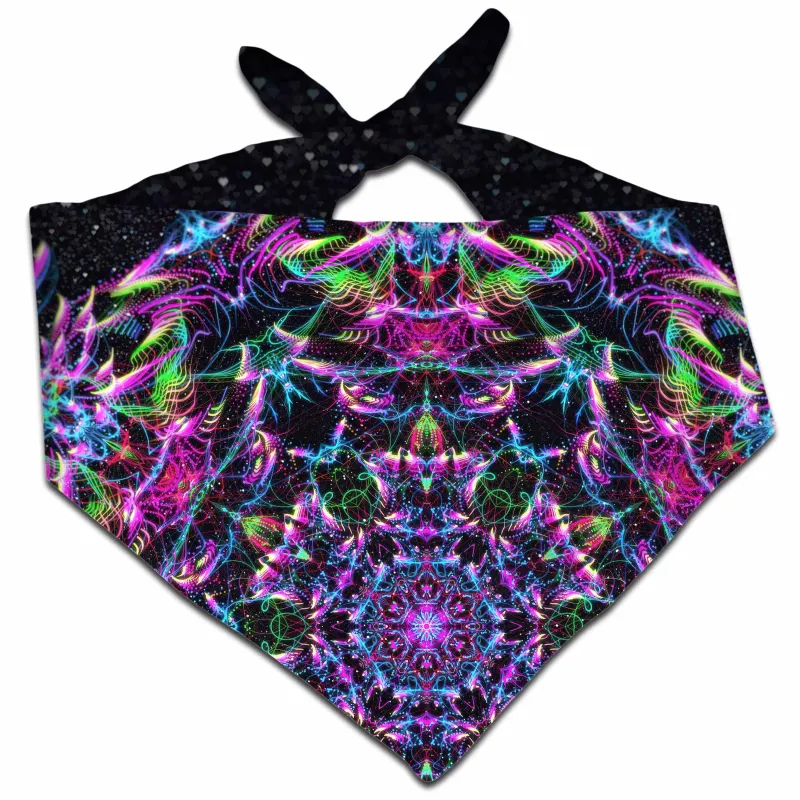 Purp Geometric Bandana sold by iEDM