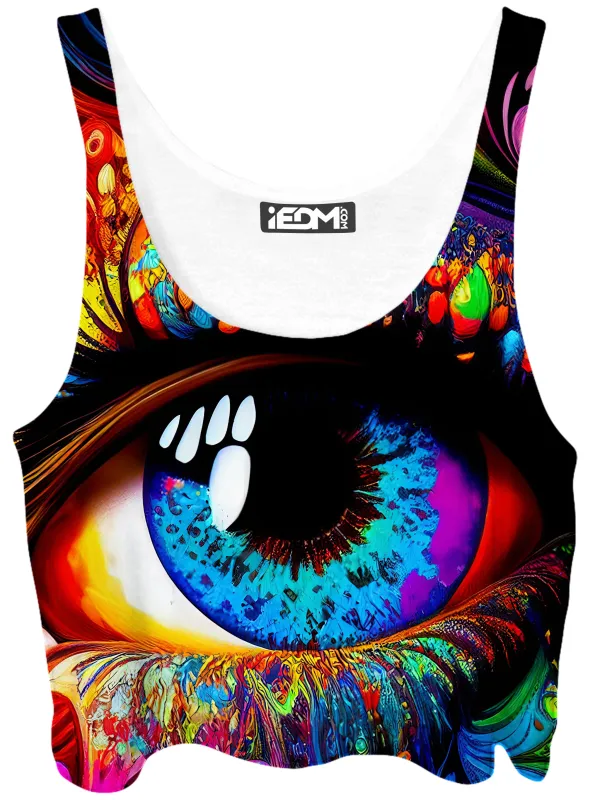 Window to the Soul Crop Top sold by iEDM