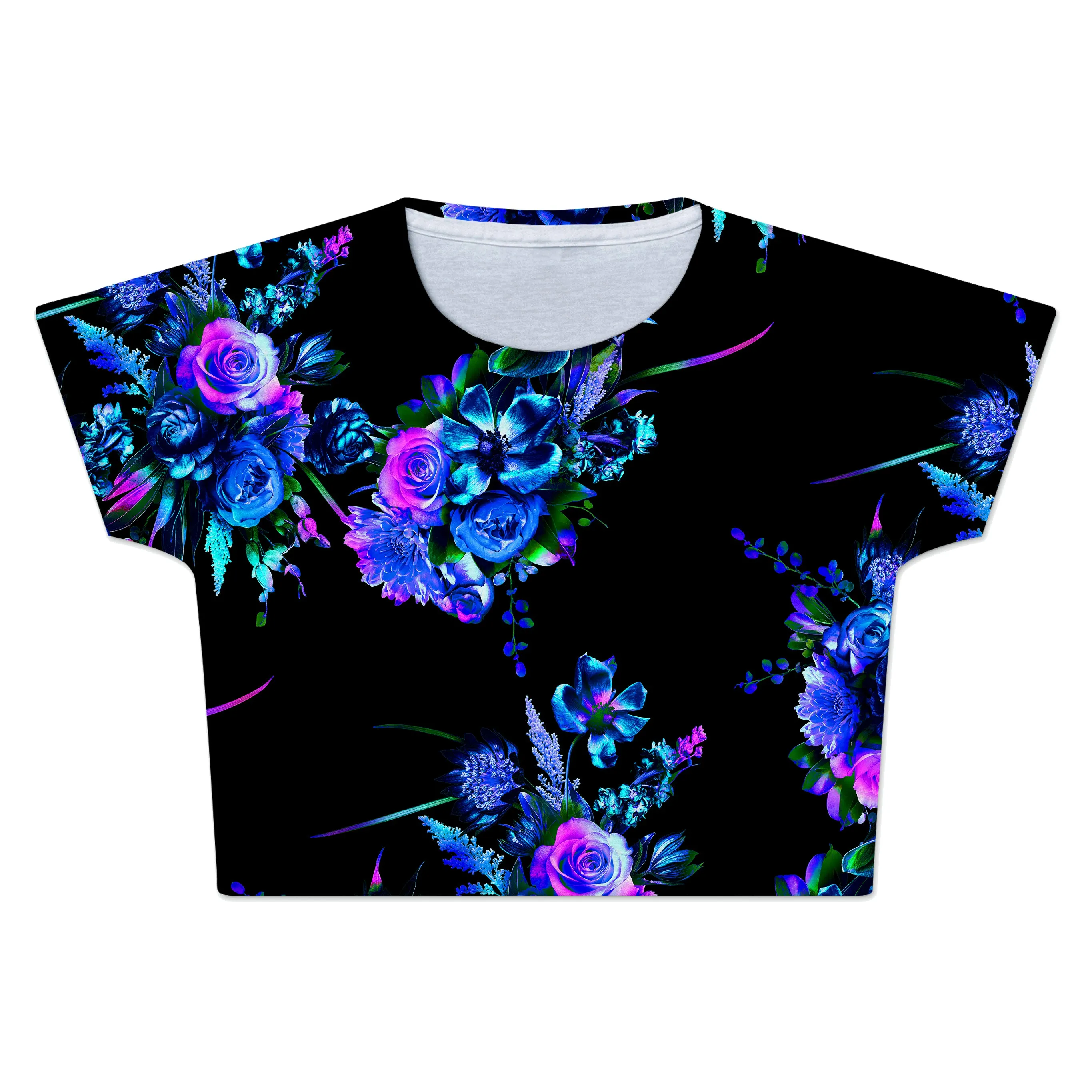 Midnight Garden Crop Tee sold by iEDM