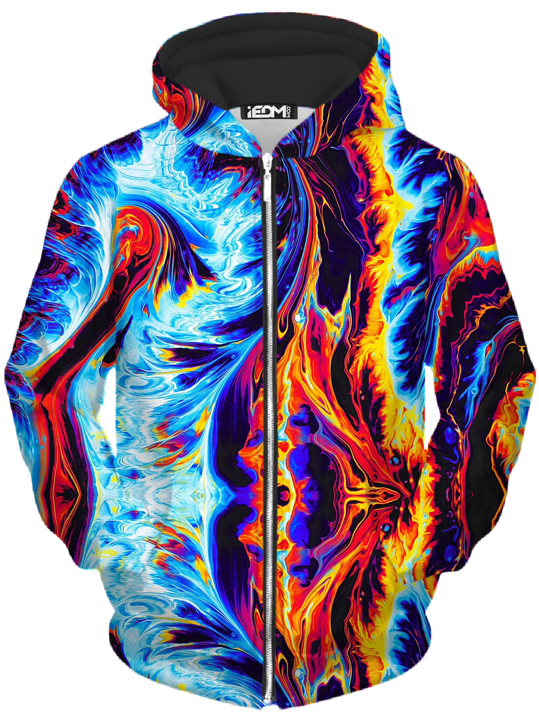Wavy Days Unisex Zip-Up Hoodie sold by iEDM