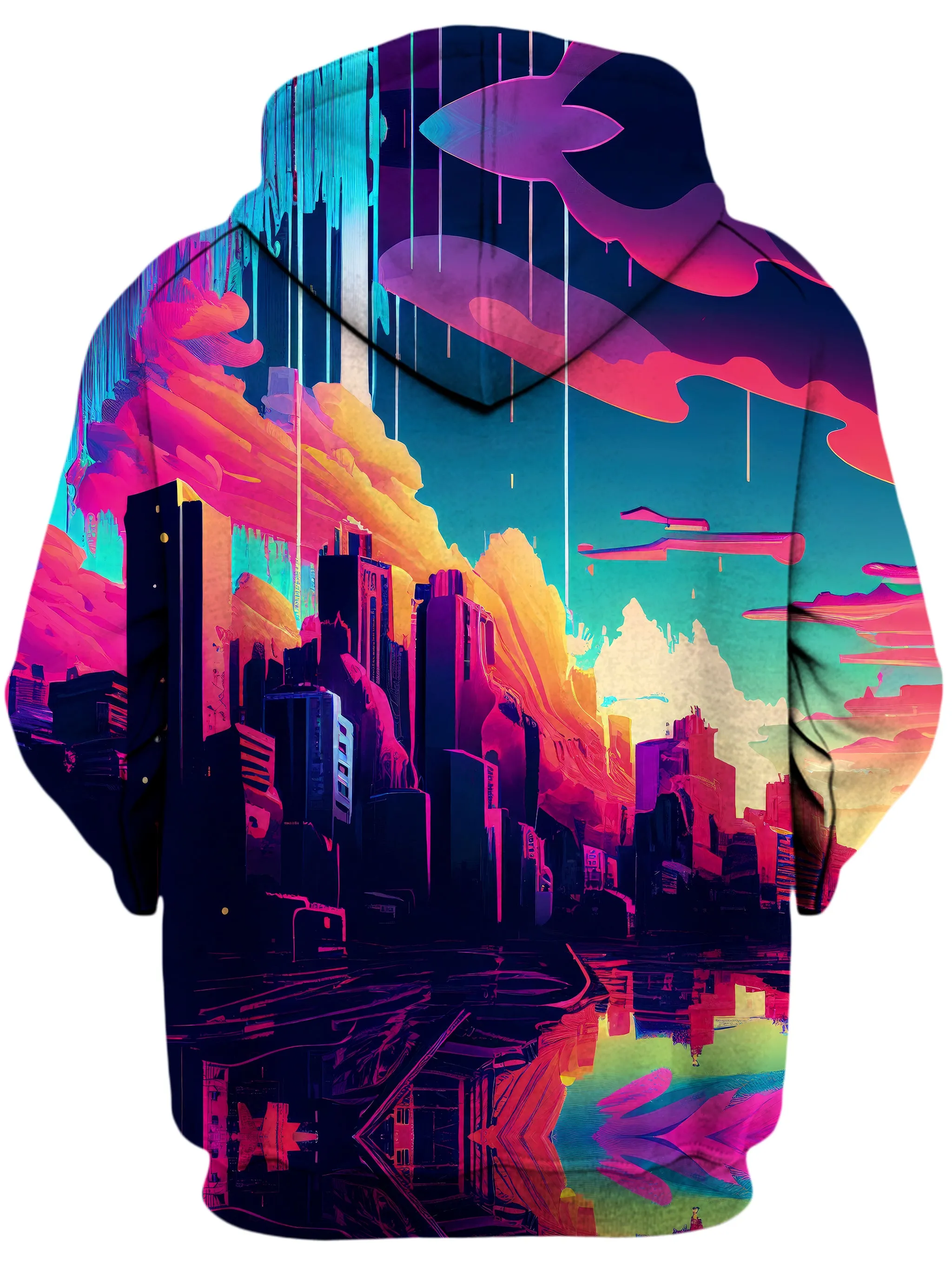 City In The Clouds Unisex Hoodie sold by iEDM product image thumbnail 2