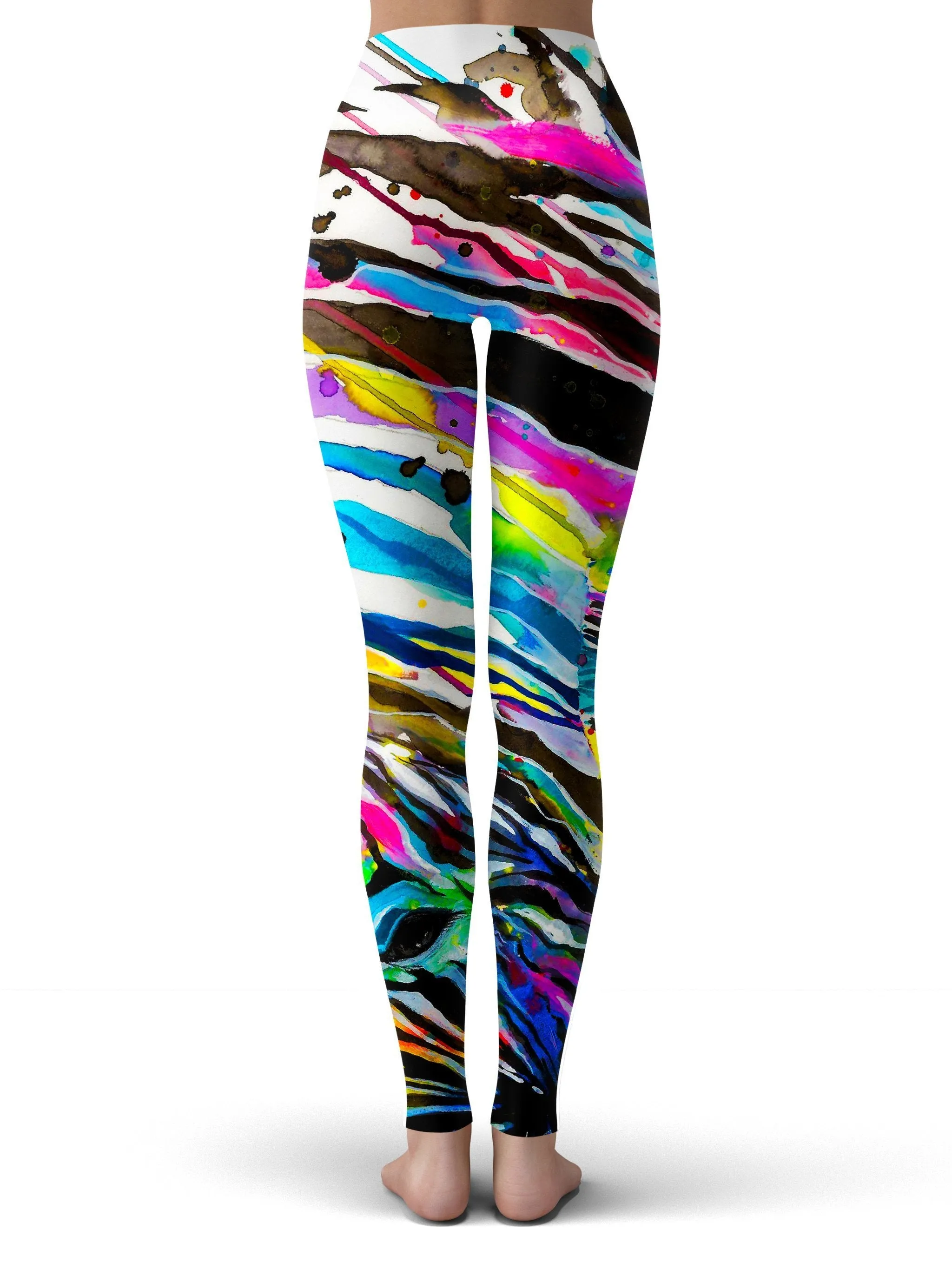 Zebra Bunt Leggings sold by iEDM product image thumbnail 2