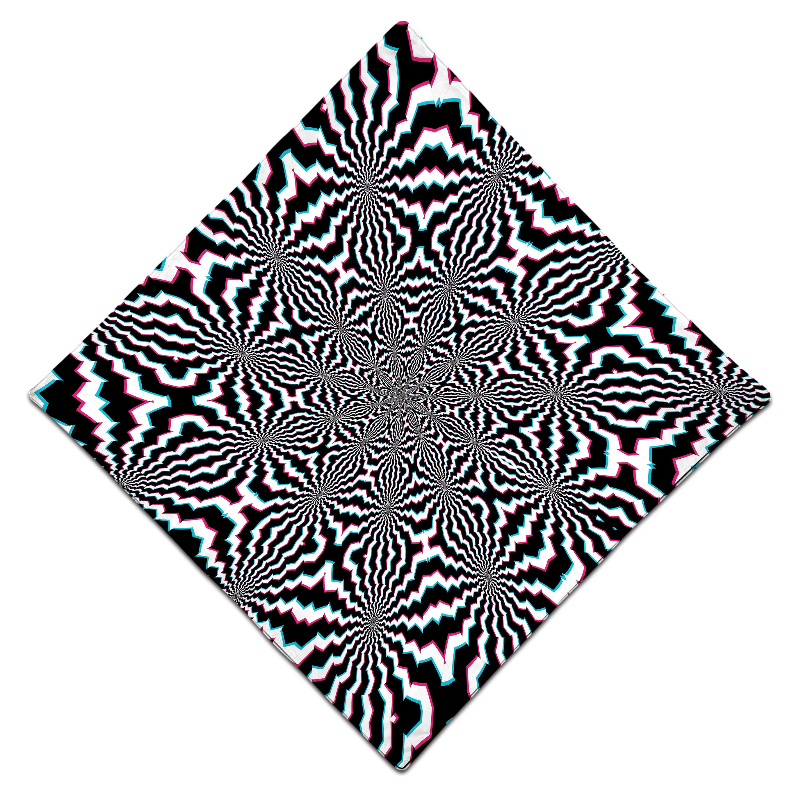 Fractal Ripples Bandana sold by iEDM product image thumbnail 3