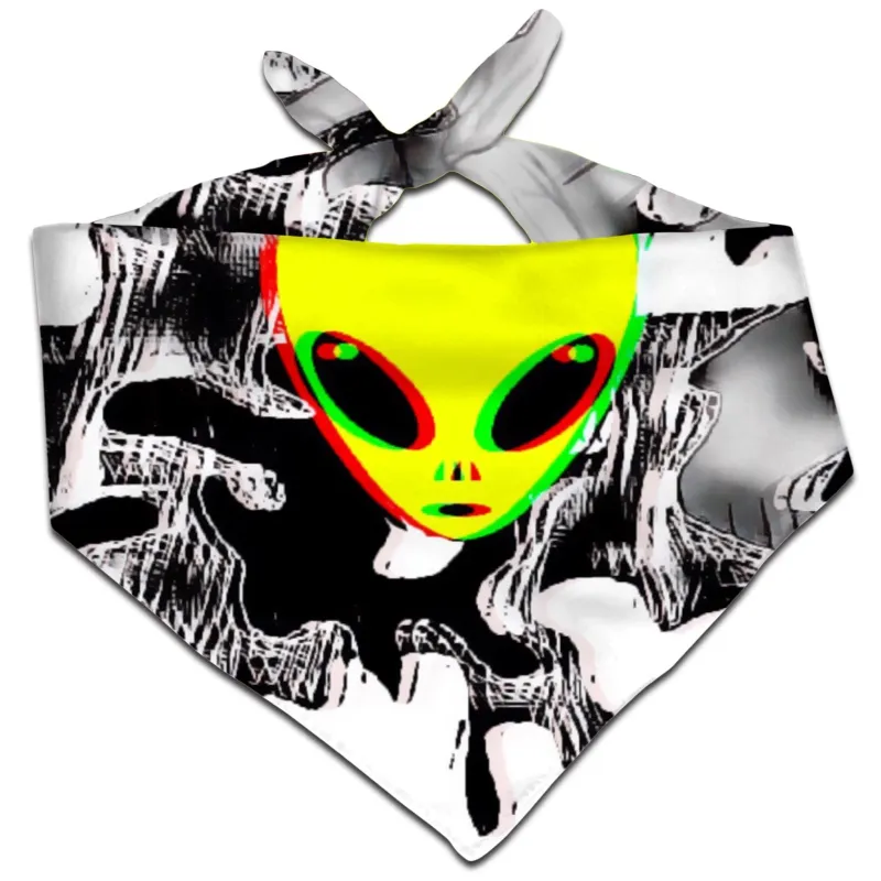 Trippy Alien Bandana sold by iEDM