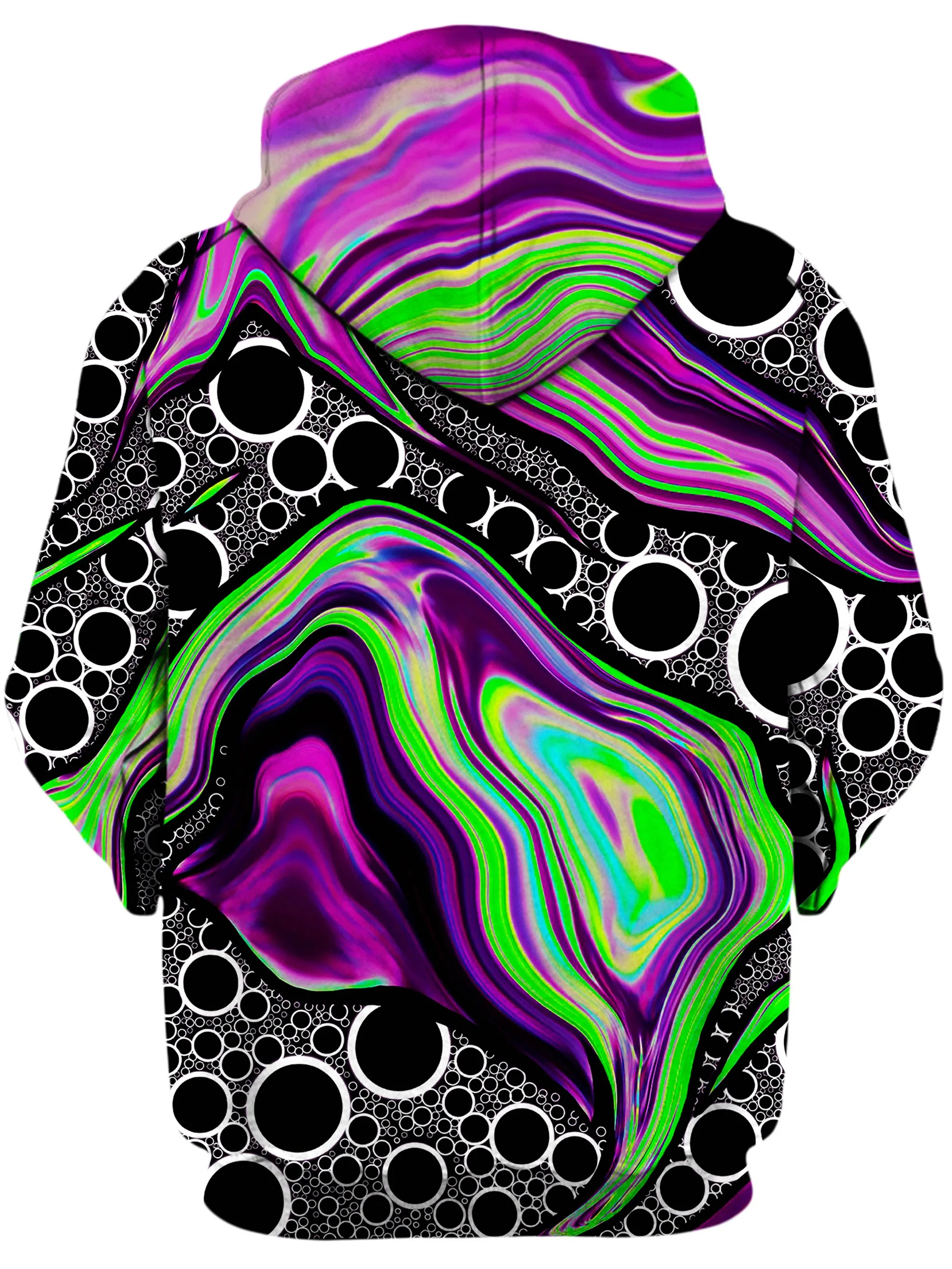 Purple Vision Unisex Zip-Up Hoodie sold by iEDM product image thumbnail 2