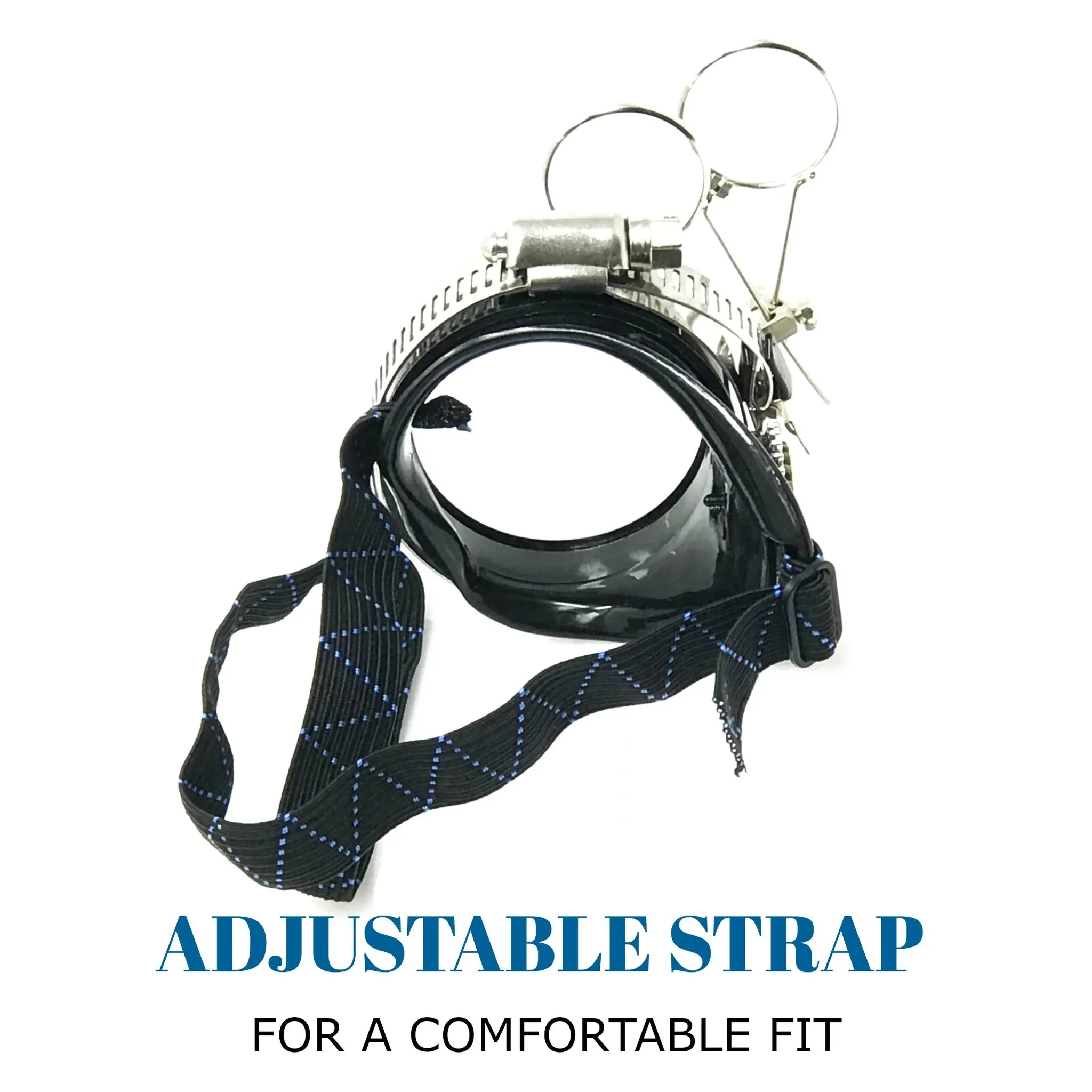 Airship Captain Pirate Eyepatch Monocle Rave Goggle With Magnifying Eye Loupes sold by iEDM product image thumbnail 4