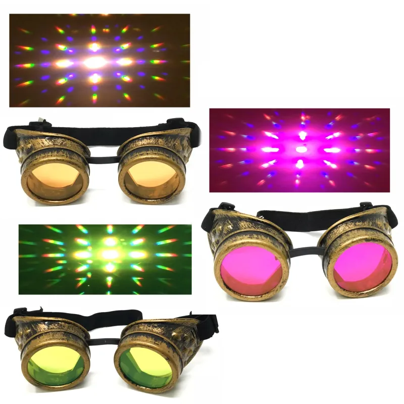 Dystopian Trippy Goggles sold by iEDM