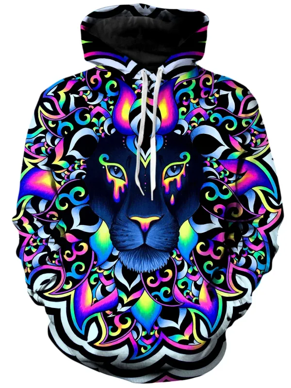 Electric Lion Unisex Hoodie sold by iEDM