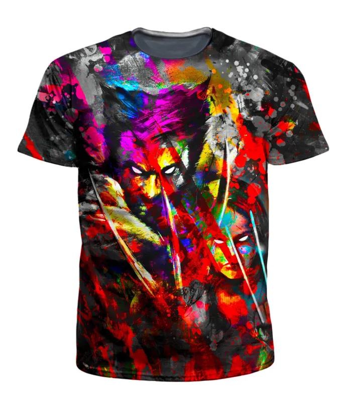 Wolverine and X13 Men's T-Shirt sold by iEDM