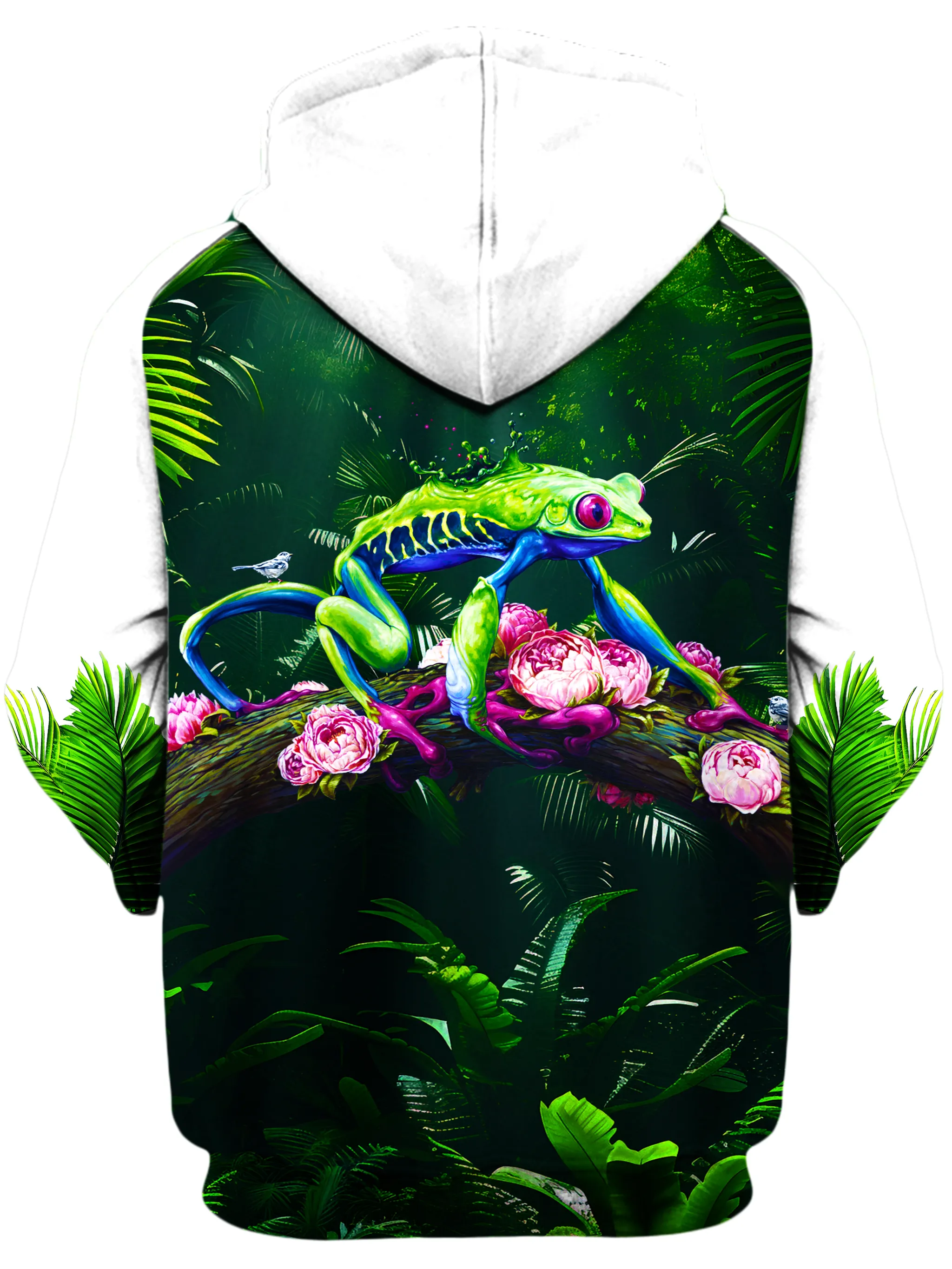 Fern Blossom Unisex Hoodie sold by iEDM product image thumbnail 2
