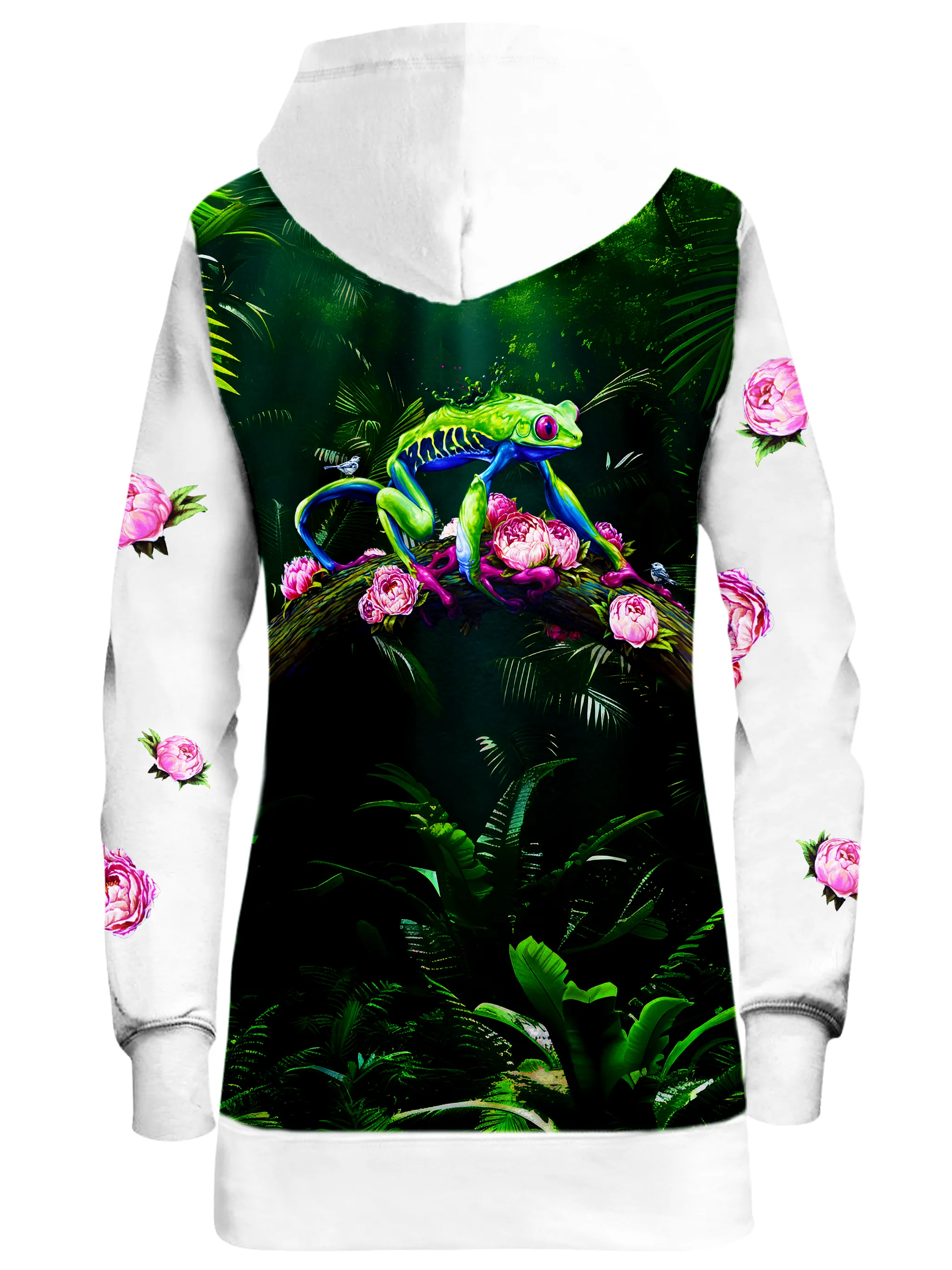 Fern Blossom Hoodie Dress sold by iEDM product image thumbnail 2