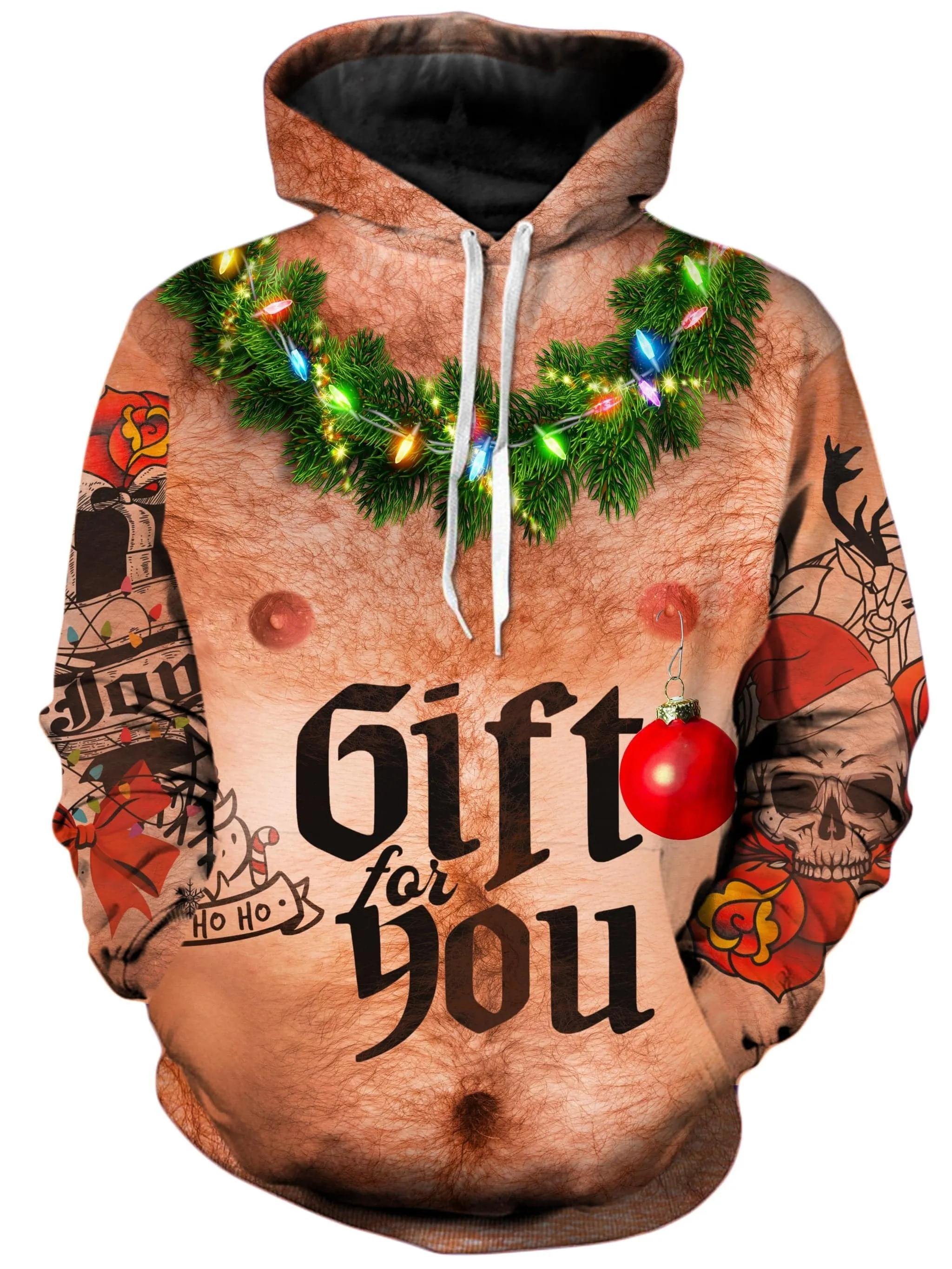 Santa Bod Christmas Unisex Hoodie sold by iEDM