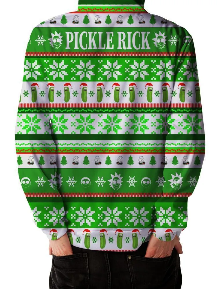 Pickle Rick Ugly Unisex Hoodie sold by iEDM product image thumbnail 4