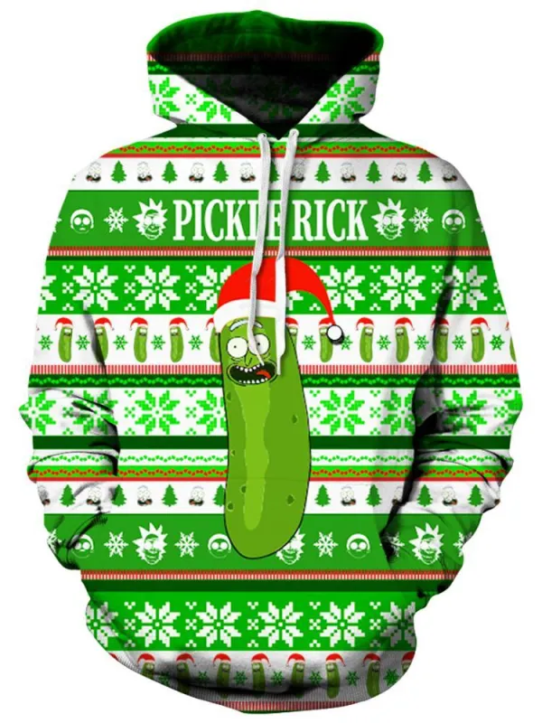 Pickle Rick Ugly Unisex Hoodie made by iEDM