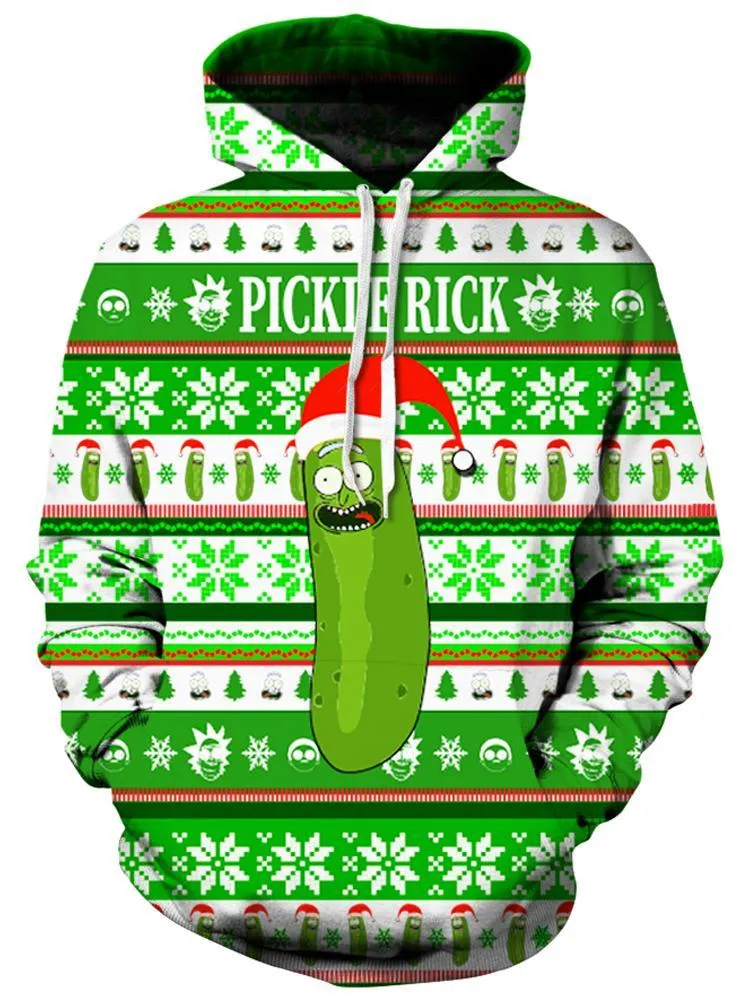 Pickle Rick Ugly Unisex Hoodie sold by iEDM