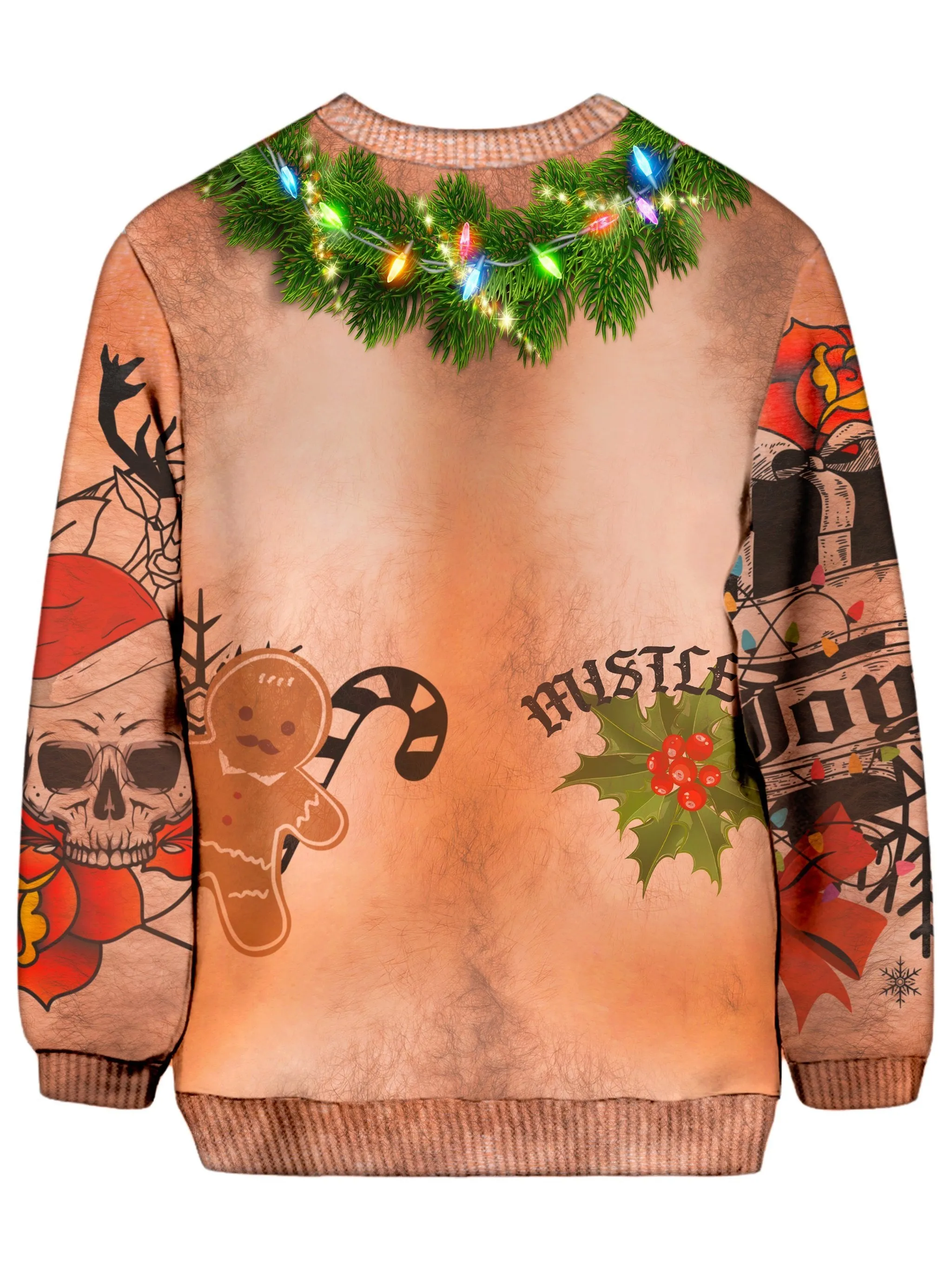 Santa Bod Christmas Ugly Sweater sold by iEDM product image thumbnail 2