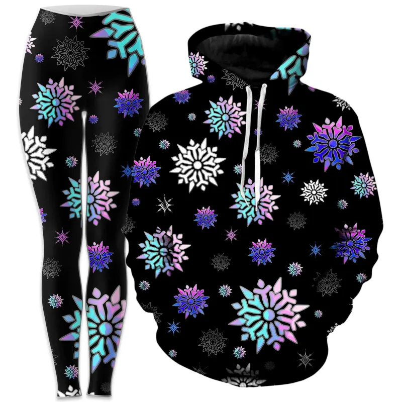 Festive Night Sky Hoodie and Leggings Combo sold by iEDM