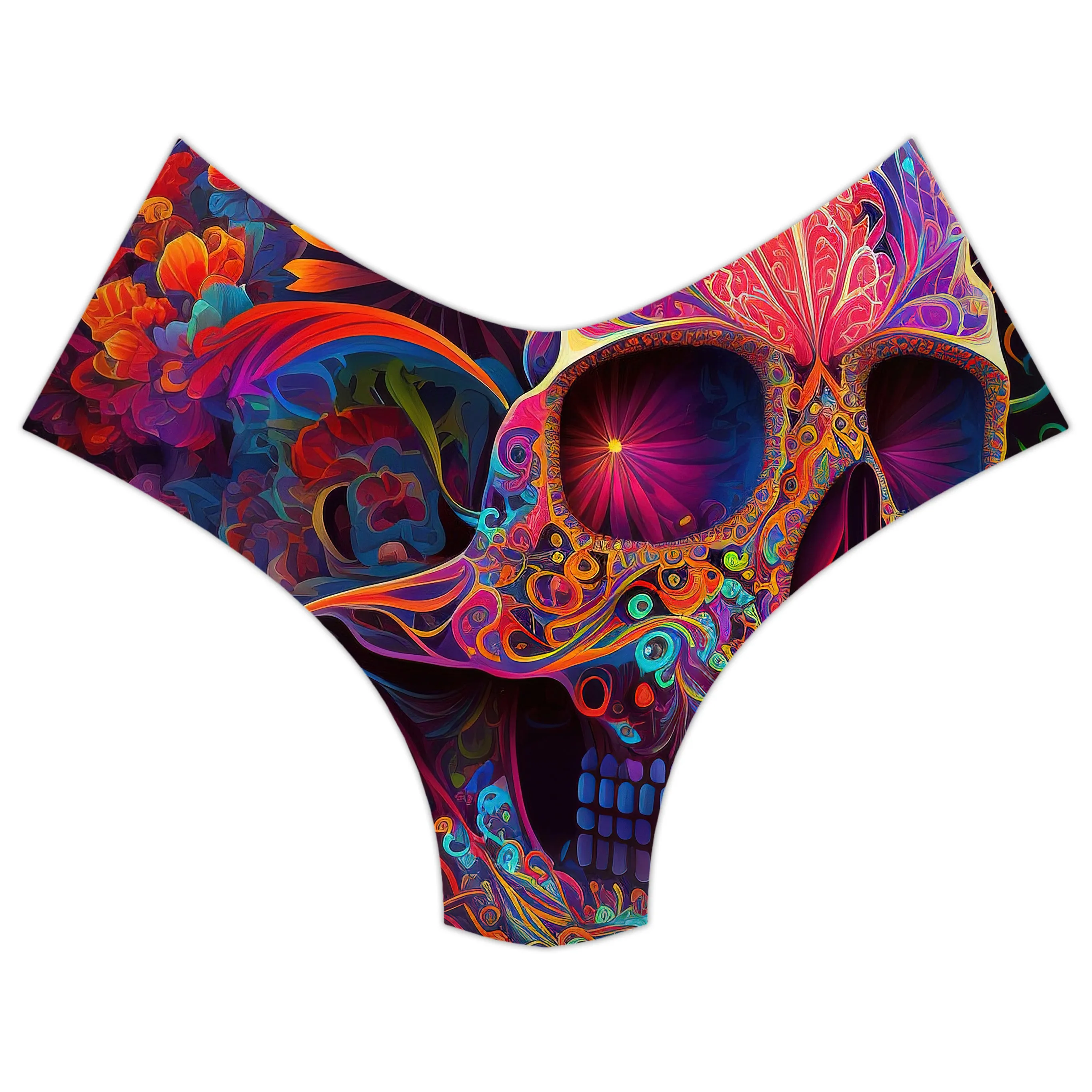 DOTD Skull Booty Shorts sold by iEDM product image thumbnail 3