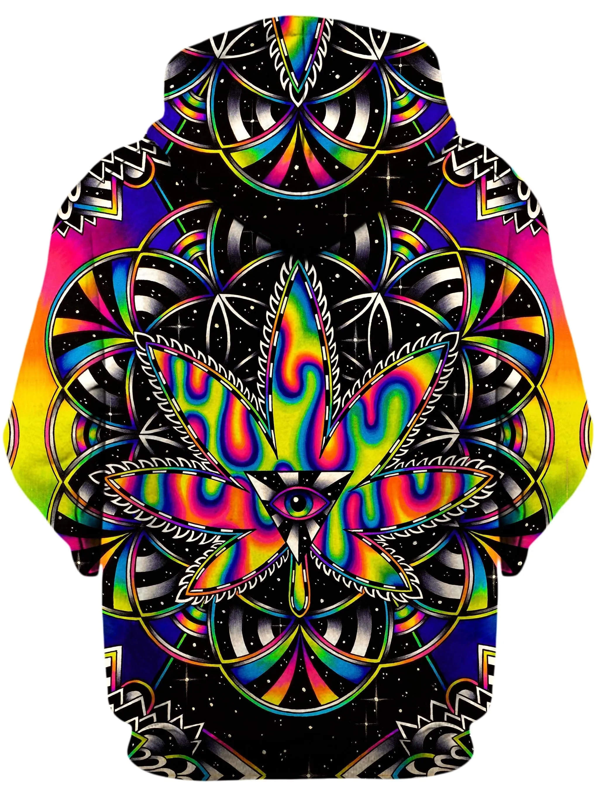 Kronic Haze Unisex Zip-Up Hoodie sold by iEDM product image thumbnail 2