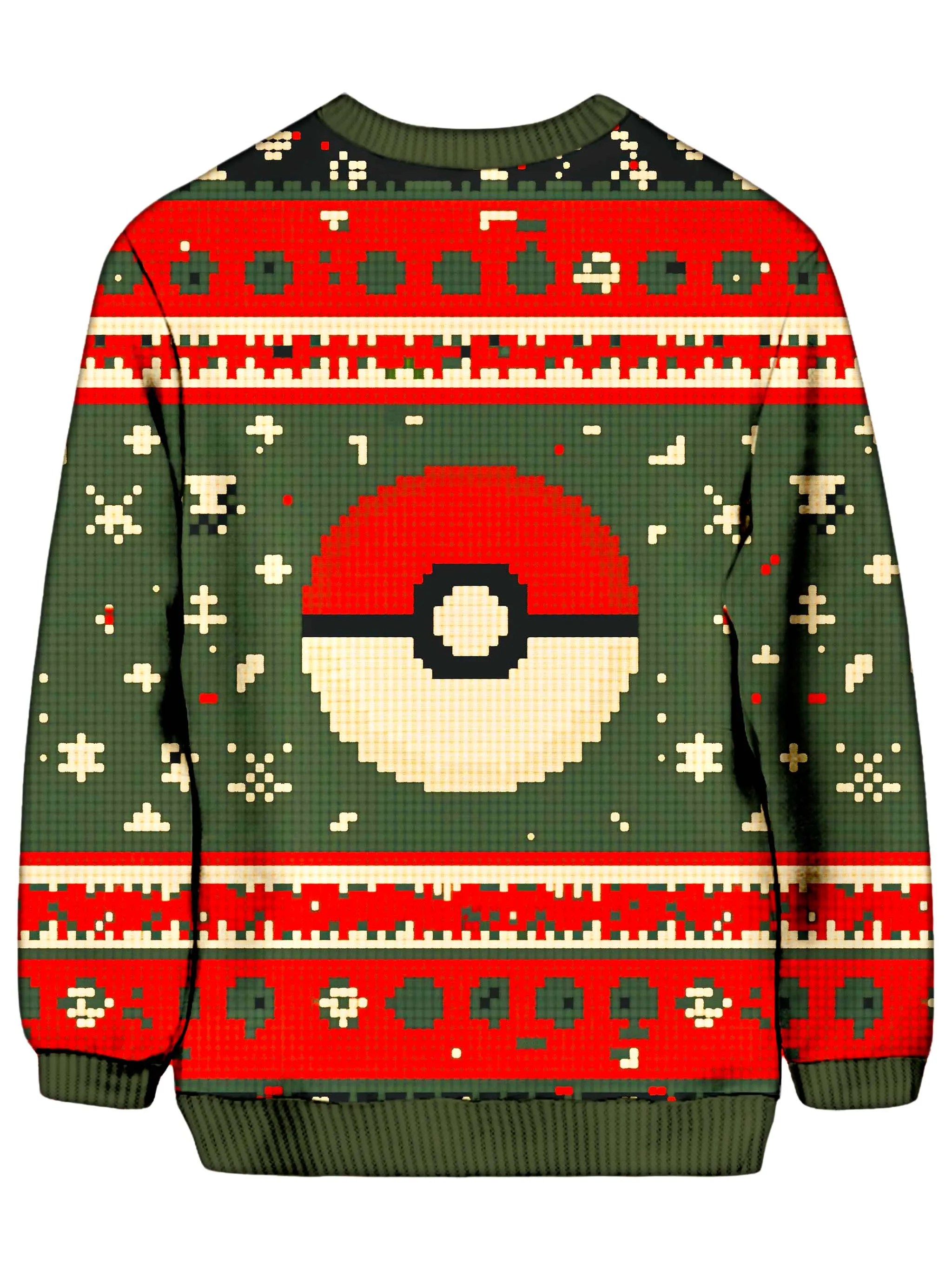 Poké Fam Christmas Ugly Sweater sold by iEDM product image thumbnail 2