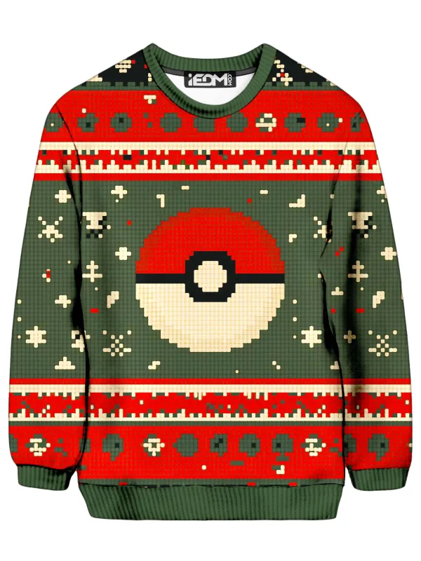 Poké Fam Christmas Ugly Sweater sold by iEDM