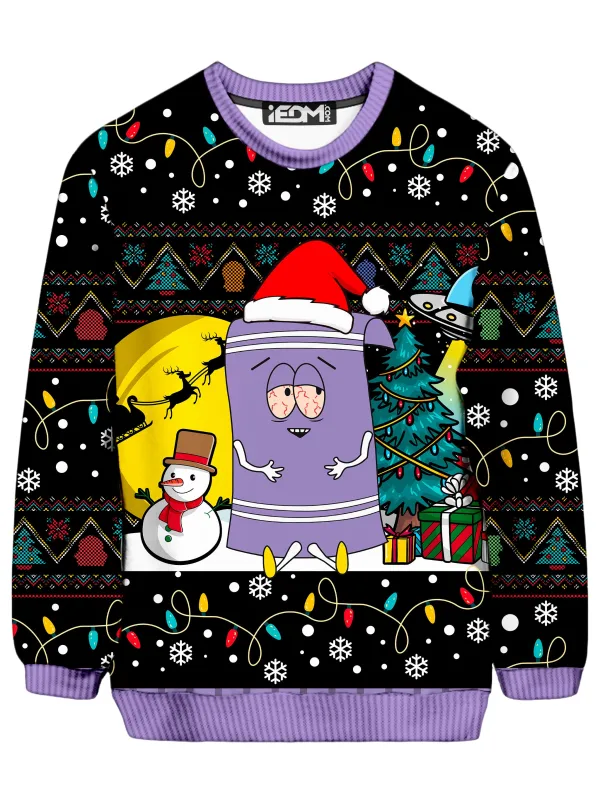 Towelie Christmas Ugly Sweater sold by iEDM