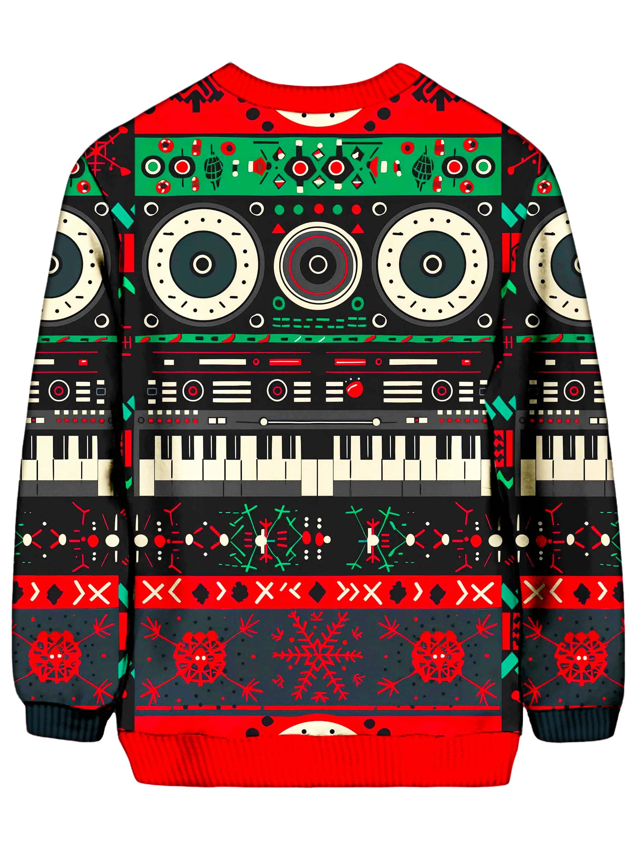 Jingle Decks Christmas Ugly Sweater sold by iEDM product image thumbnail 2