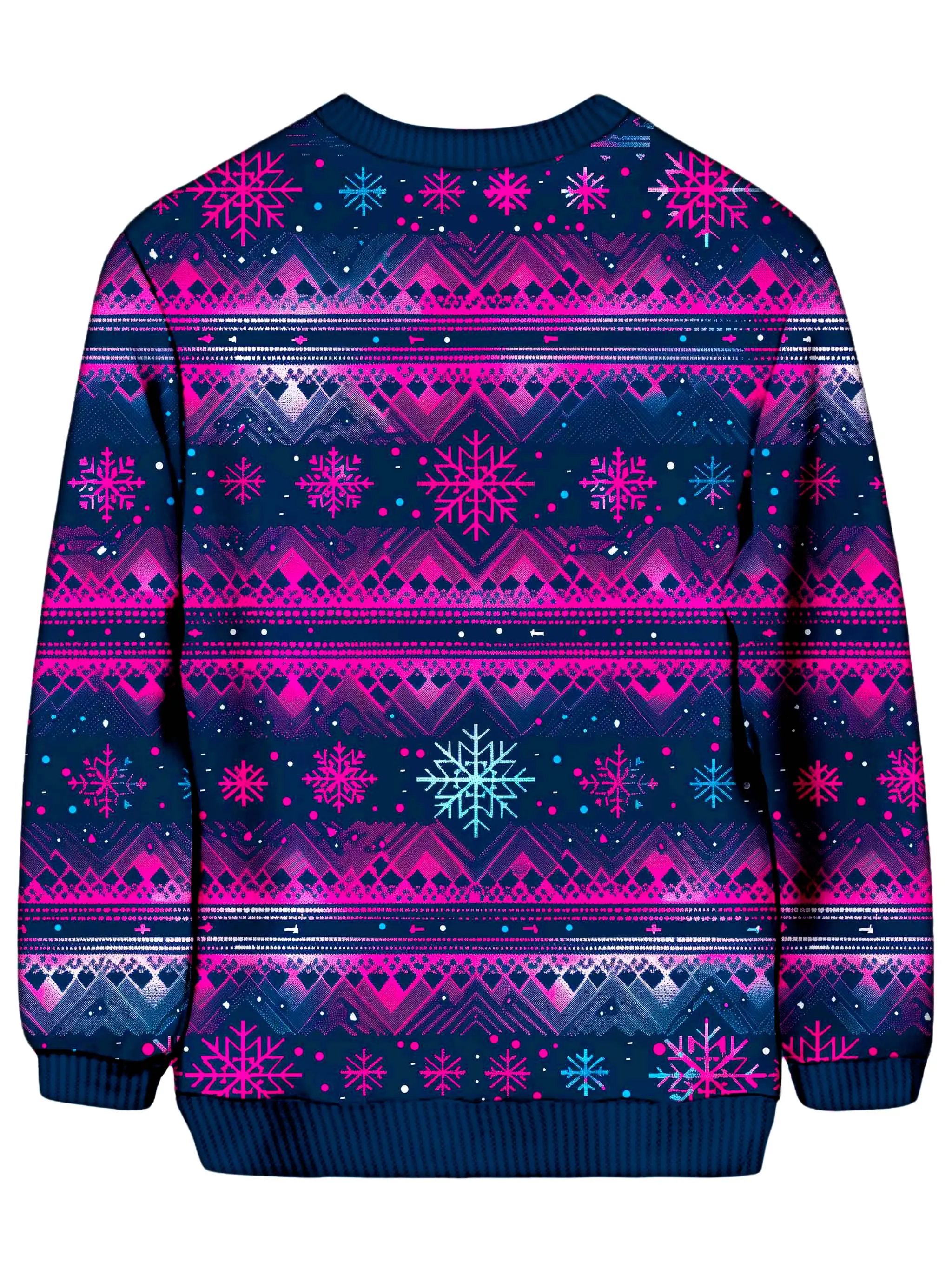 Frosted Neon Christmas Ugly Sweater sold by iEDM product image thumbnail 2