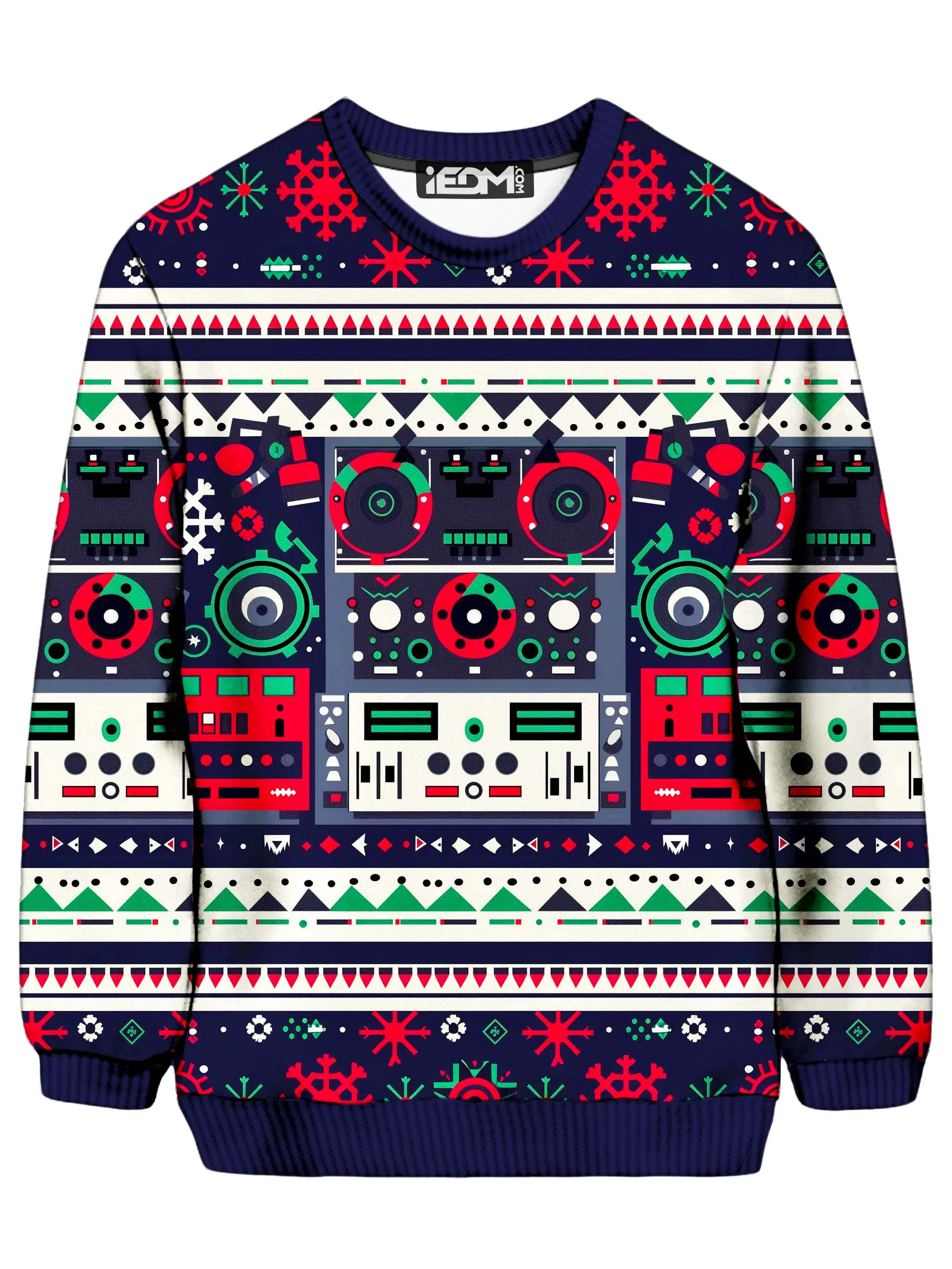 Deck the Halls Christmas Ugly Sweater sold by iEDM