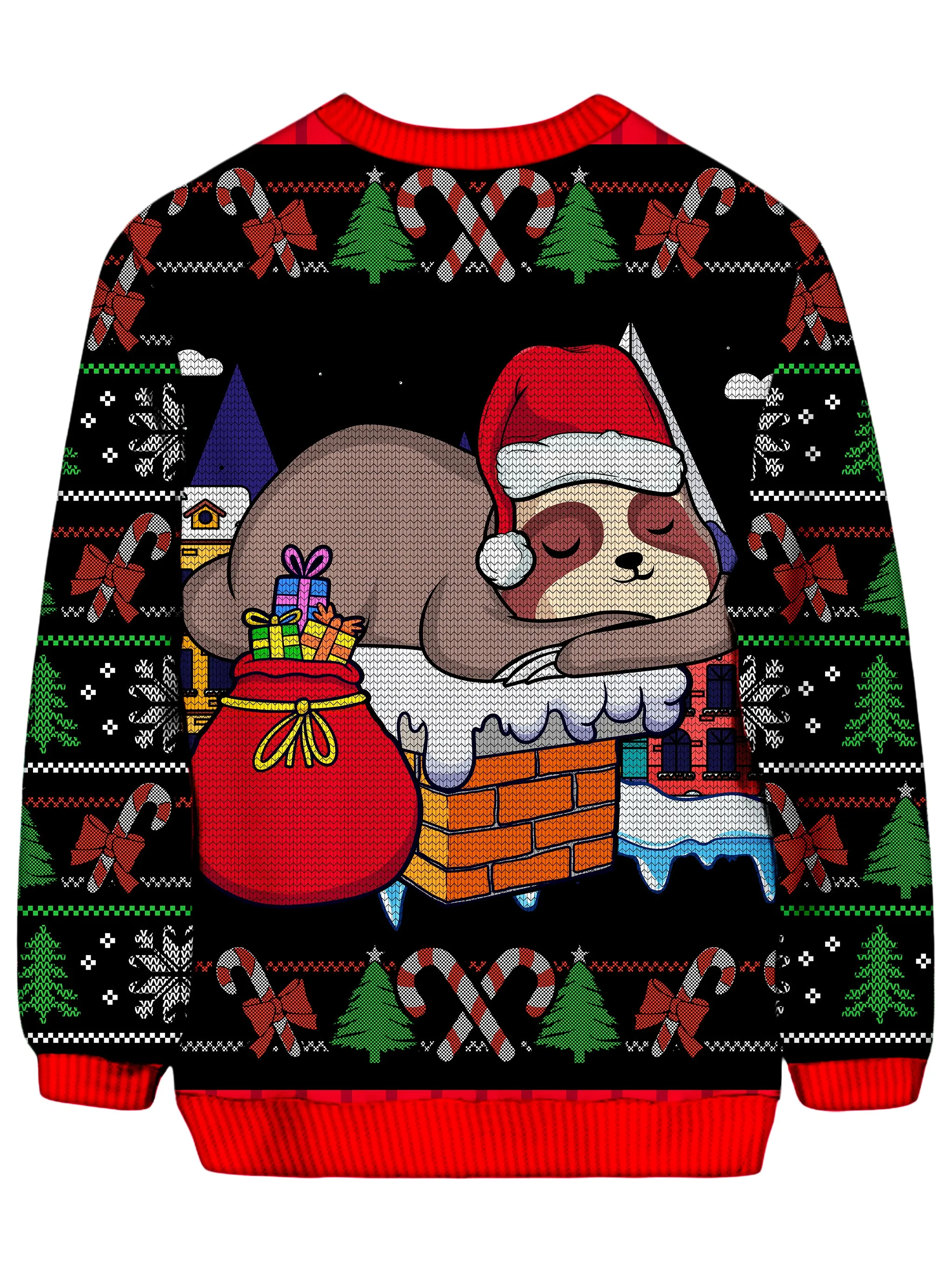 Santa Sloth Ugly Sweater sold by iEDM product image thumbnail 2