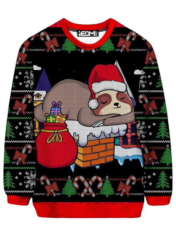 Santa Sloth Ugly Sweater sold by iEDM