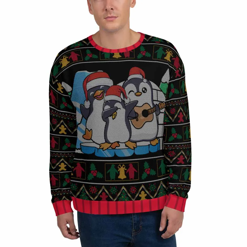 Penguinz Ugly Sweater sold by iEDM product image thumbnail 3