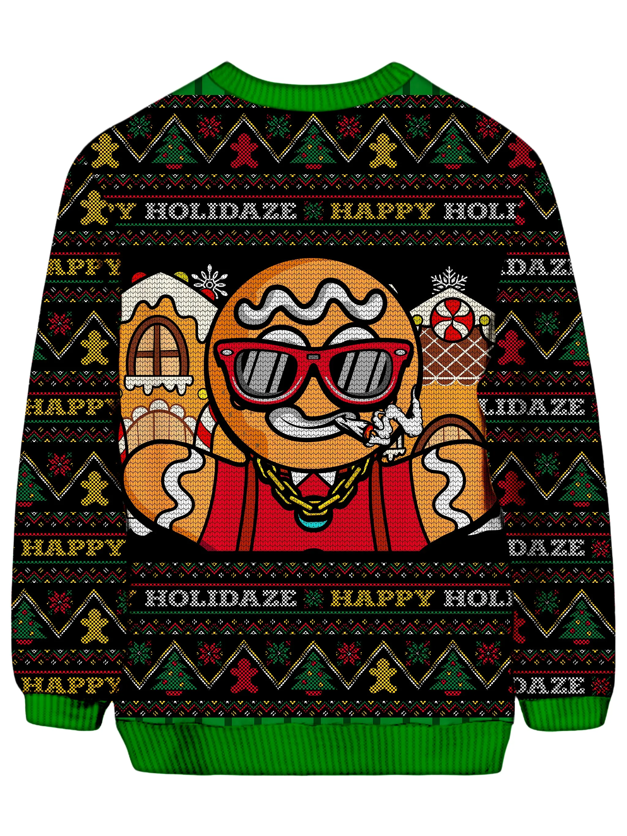 Gingerbread Daze Ugly Sweater sold by iEDM product image thumbnail 2