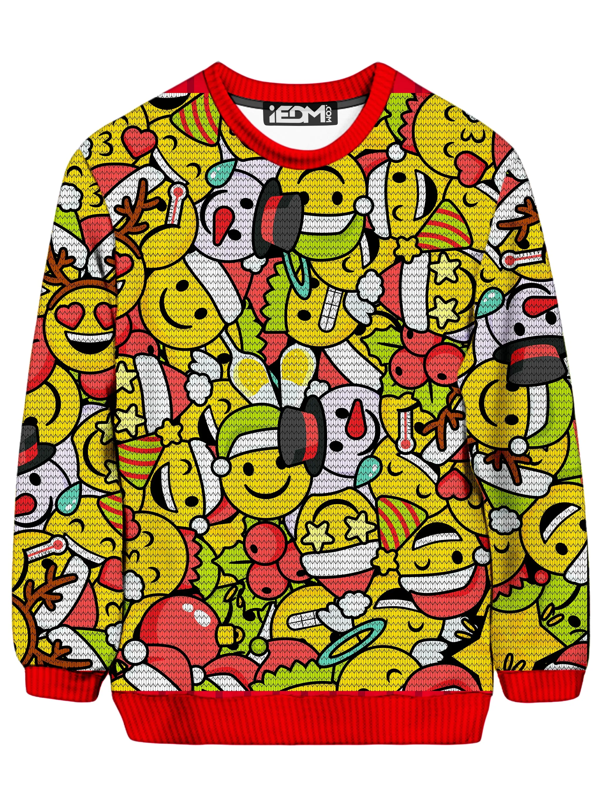 Emoji Christmas Ugly Sweater sold by iEDM