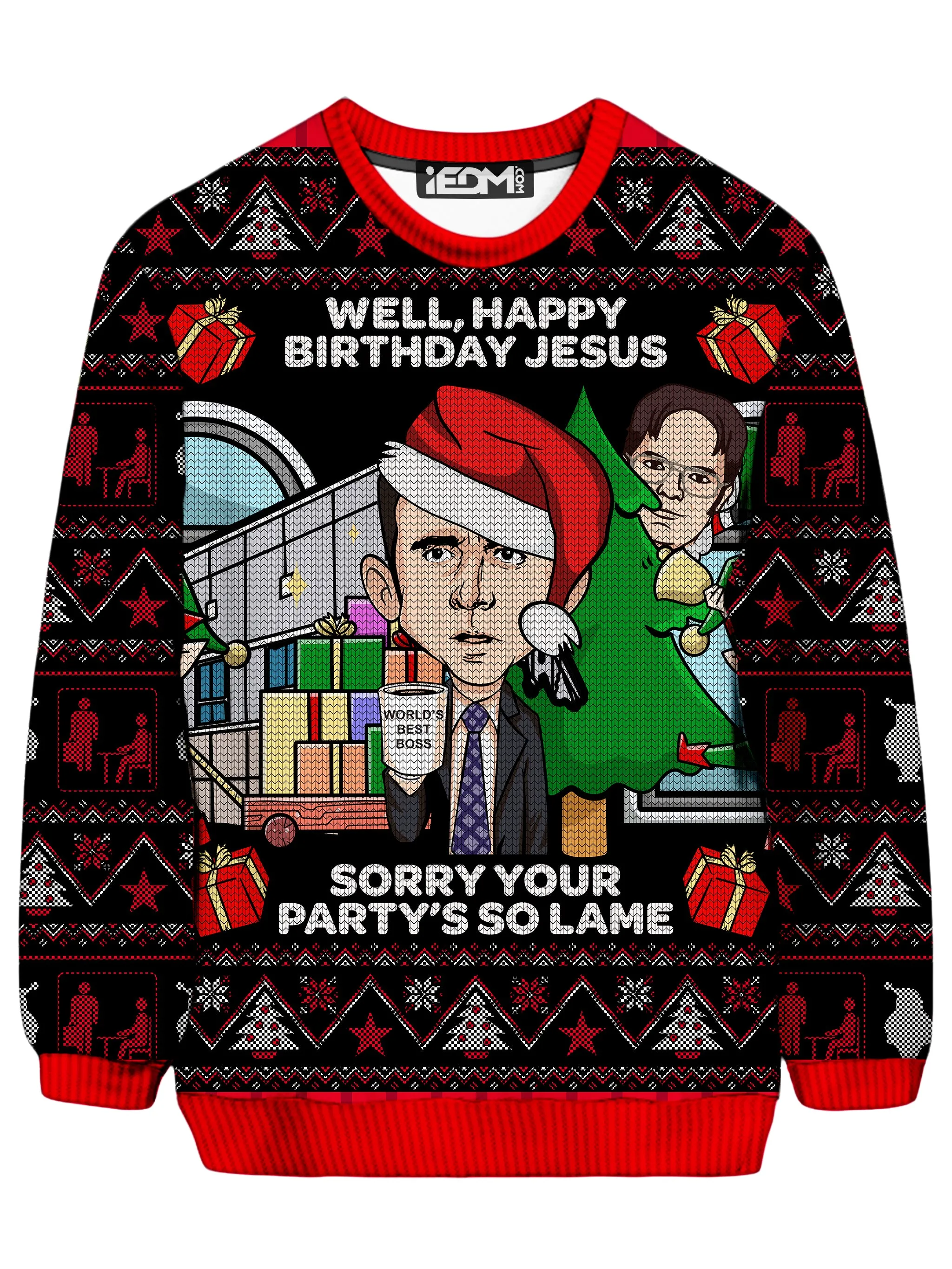 The Office Ugly Sweater sold by iEDM