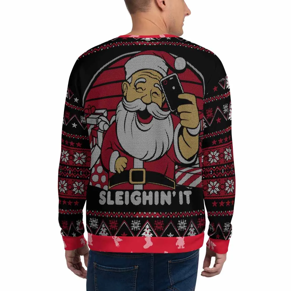Sleighin It Ugly Sweater sold by iEDM product image thumbnail 4
