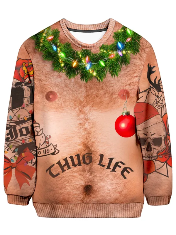 Thug Life Christmas Ugly Sweater sold by iEDM