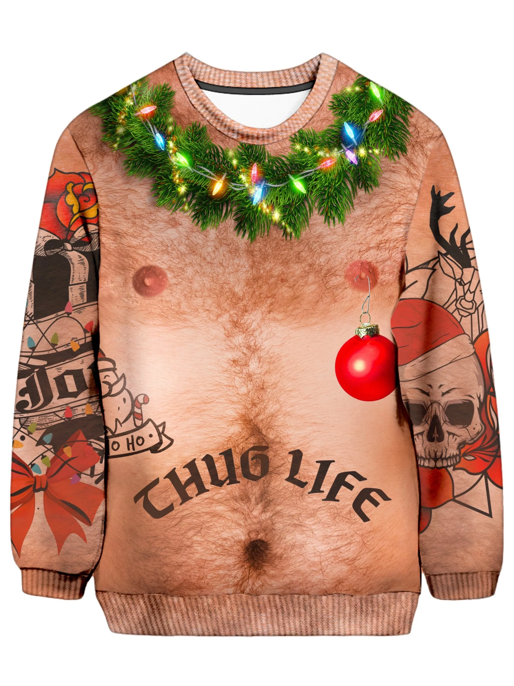 Thug Life Christmas Ugly Sweater sold by iEDM