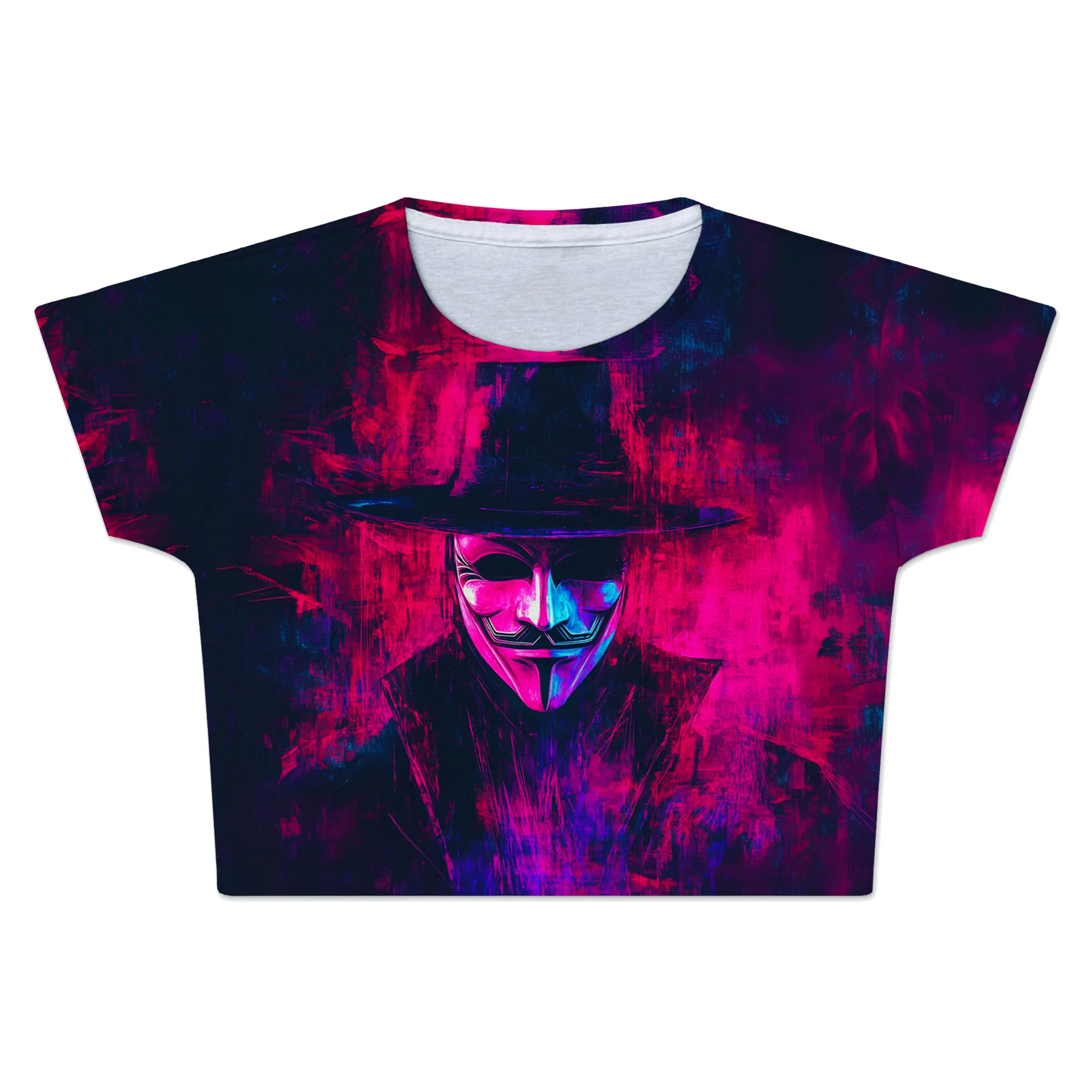 Vapor Rebellion Crop Tee sold by iEDM