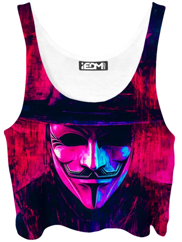 Vapor Rebellion Crop Top sold by iEDM